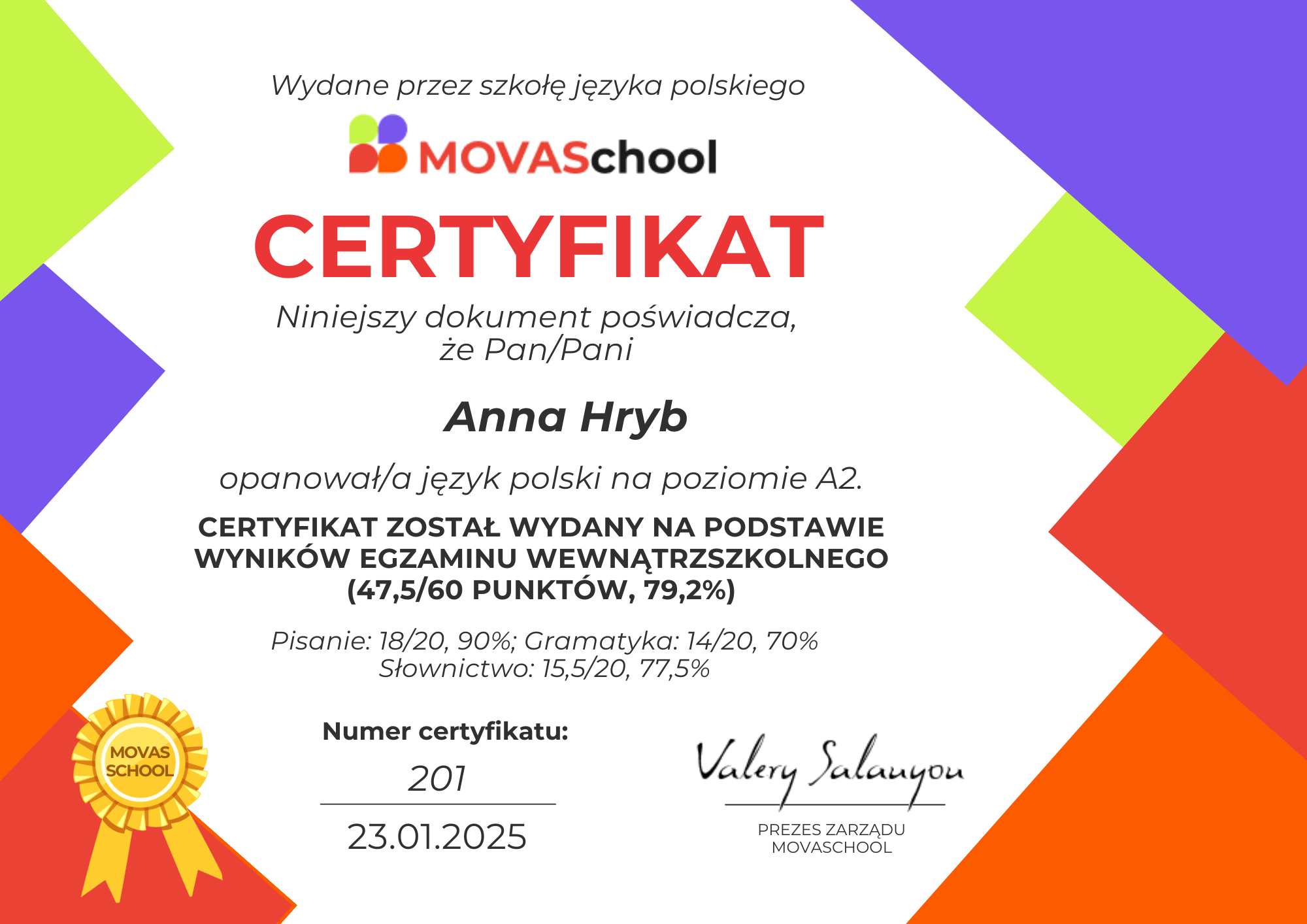 Certificate Image